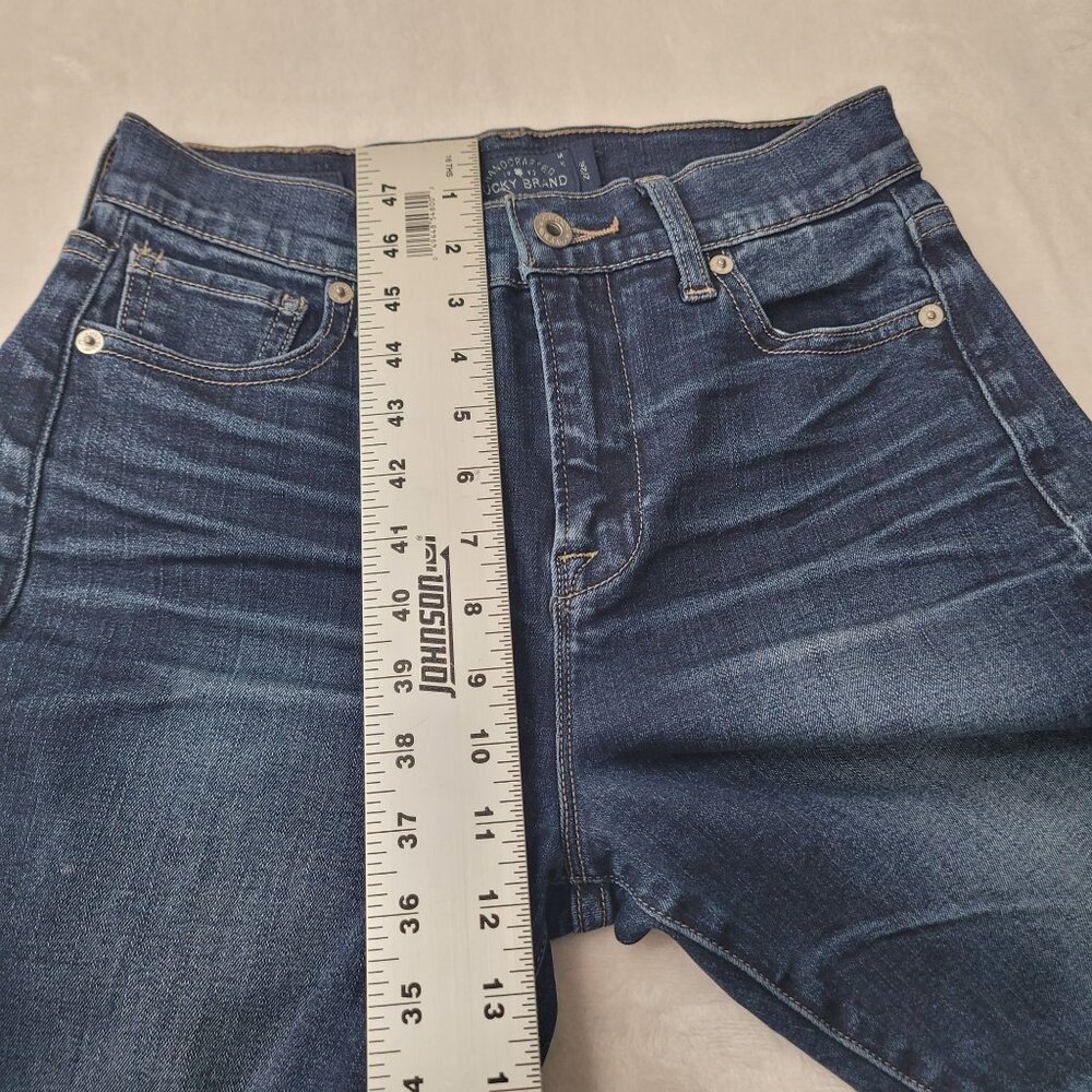 Lucky Brand Olivia Skinny Women's Dark Wash Denim Jeans Size 2/26 - Picture 7 of 12